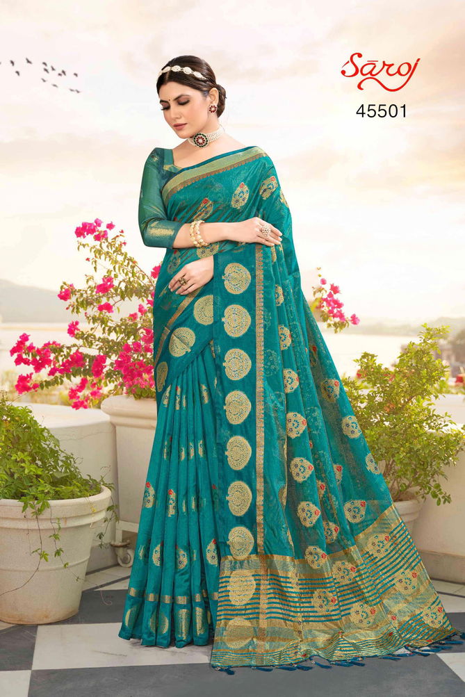 Nazzakat By Saroj Designer Sarees Catalog
